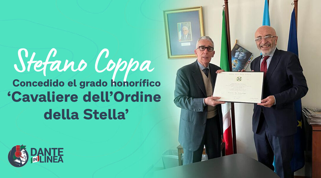 Stefano Coppa Received the Honor of “Cavaliere dell’Ordine della Stella”