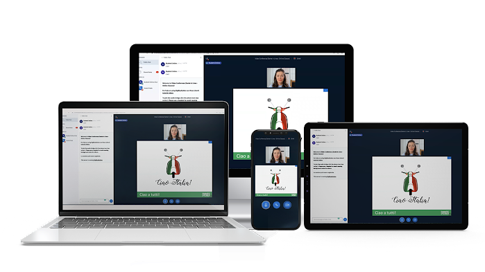 Live Italian language class