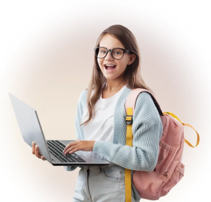 child learning italian online